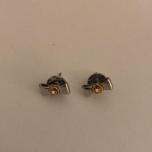 Henri Bendel bow earrings